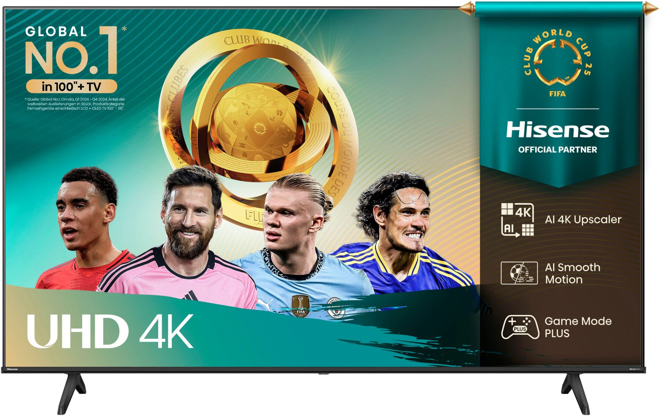 HISENSE 43E6NT LED-Fernseher